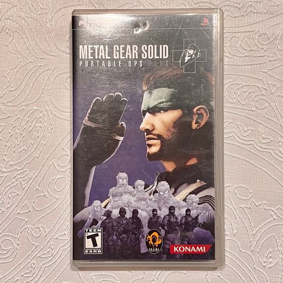 Metal Gear Solid Portable Ops Plus for Sony PSP CiB - Picture 1 of 5